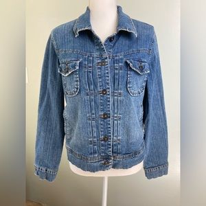 St. John’s Bay women’s denim jacket size large